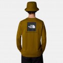 The North Face M L/S Redbox Tee Moss Green