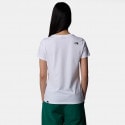 The North Face W S/S Simple Dome Slim Tnf Whit