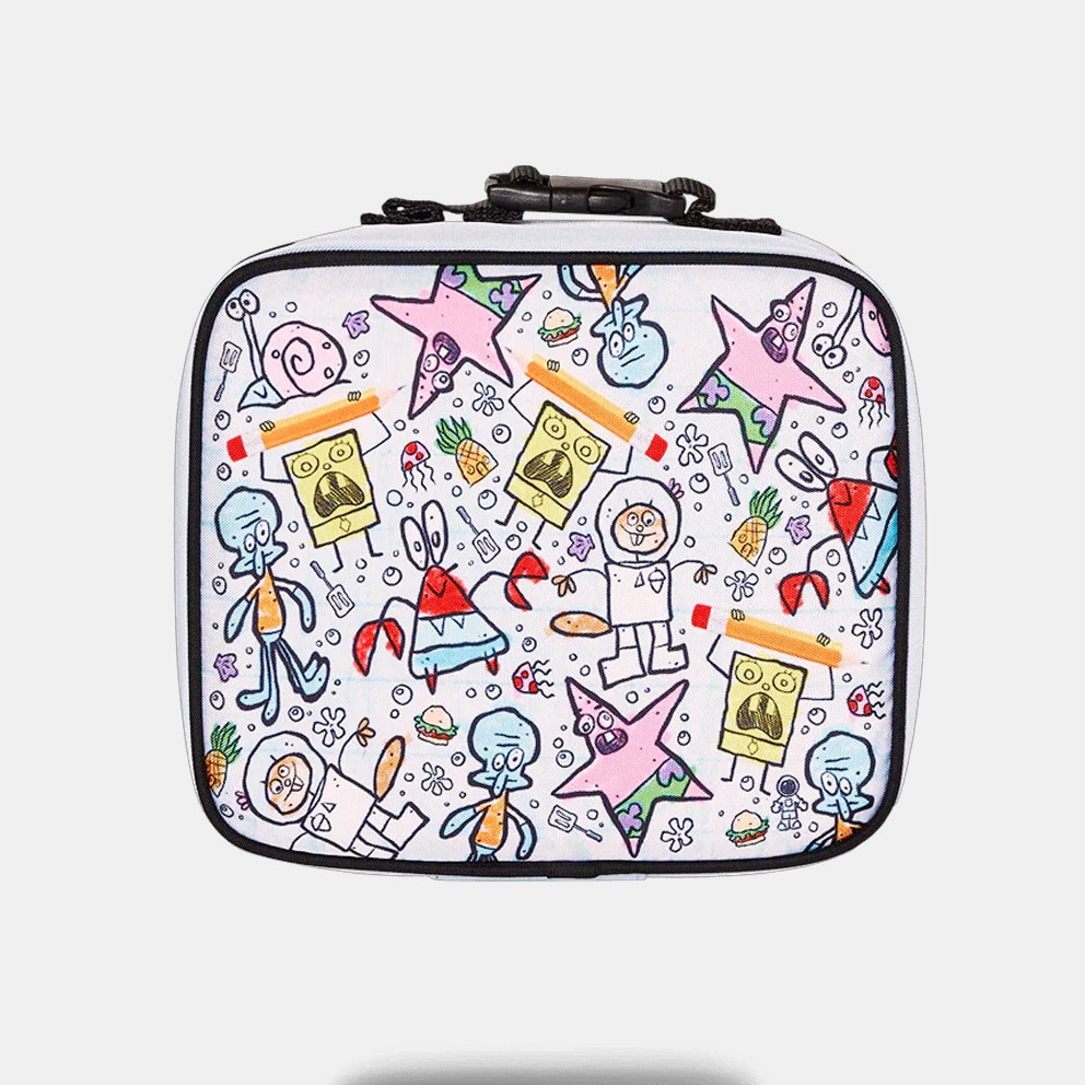Space Junk Spongebob Handrawn Character Lunch Box