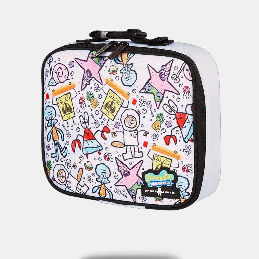 Space Junk Spongebob Handrawn Character Lunch Box