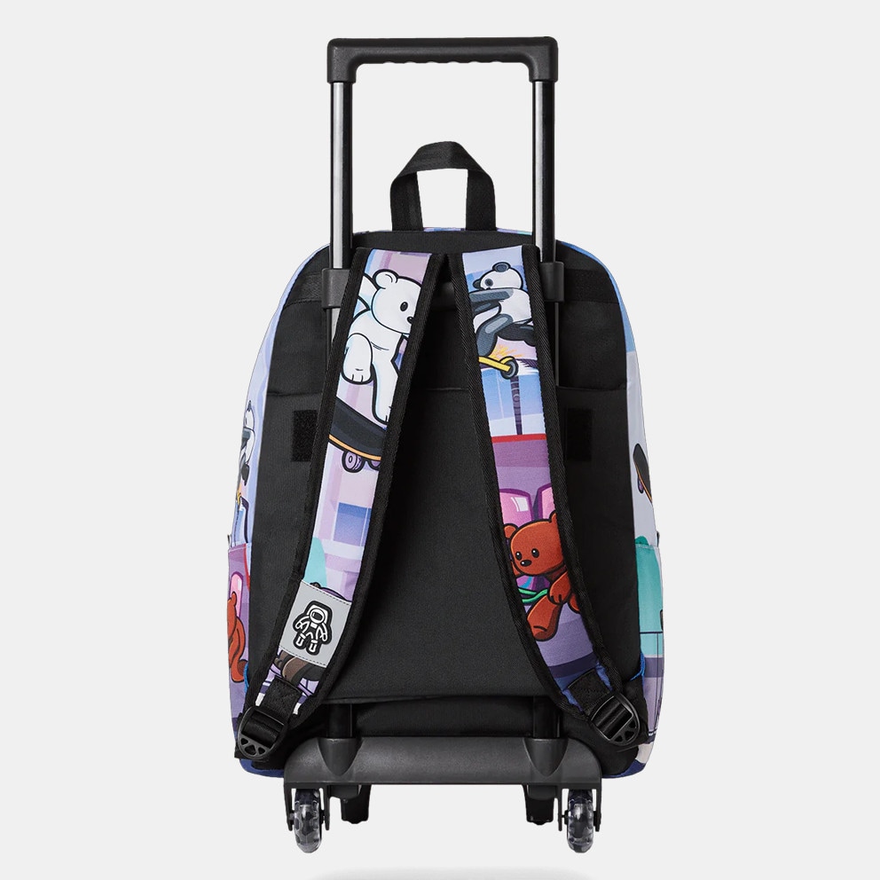 Space Junk Bear Boarding Trolley Backpack