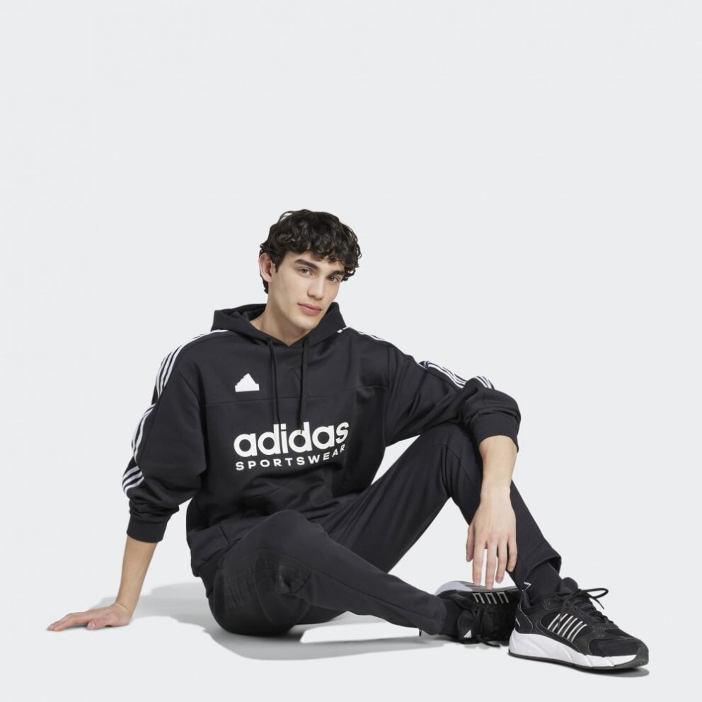 adidas House of Tiro Fleece Ανδρική Μπλούζα με Κουκούλα