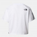 The North Face W S/S Easy Relaxed Crop Tnf Whi