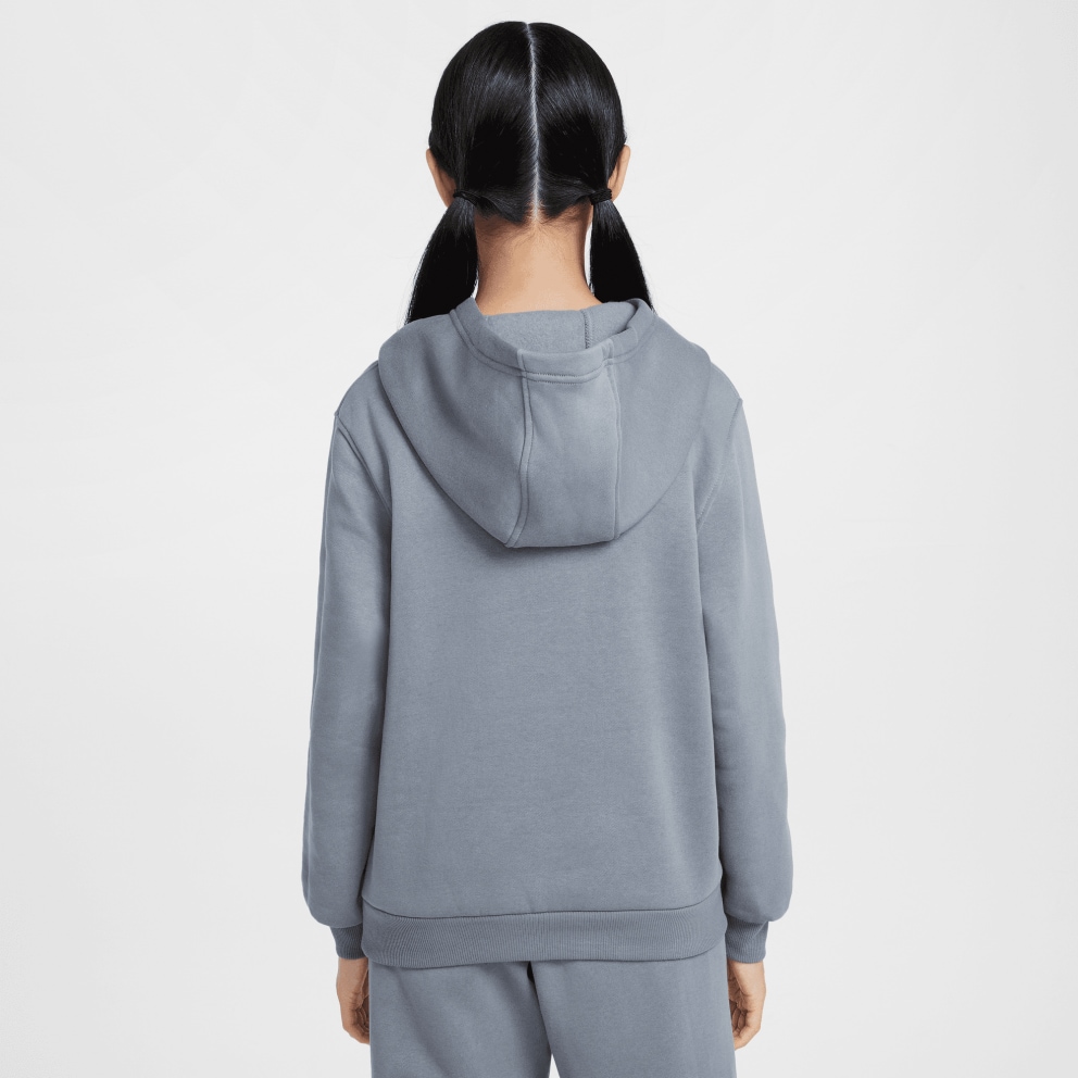 Nike Steertwear Club Flee Hoodie Logo Παιδική Μπλούζα με Κουκούλα