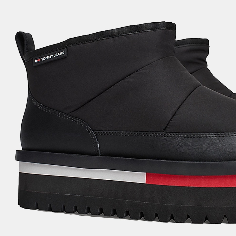 Tommy Jeans Tjw Nylon Flatform Boot Wl