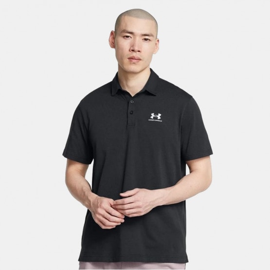 Under Armour Icon Polo Black White 1386608 001