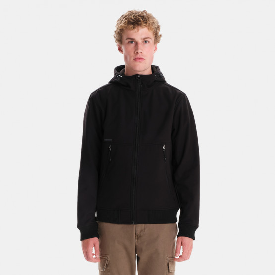 Emerson Men's Hooded Bonded Bomber Jacket