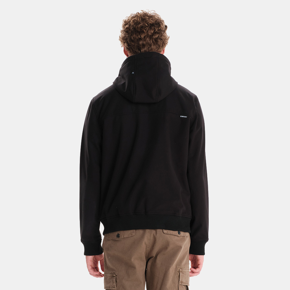Emerson Men's Hooded Bonded Bomber Jacket