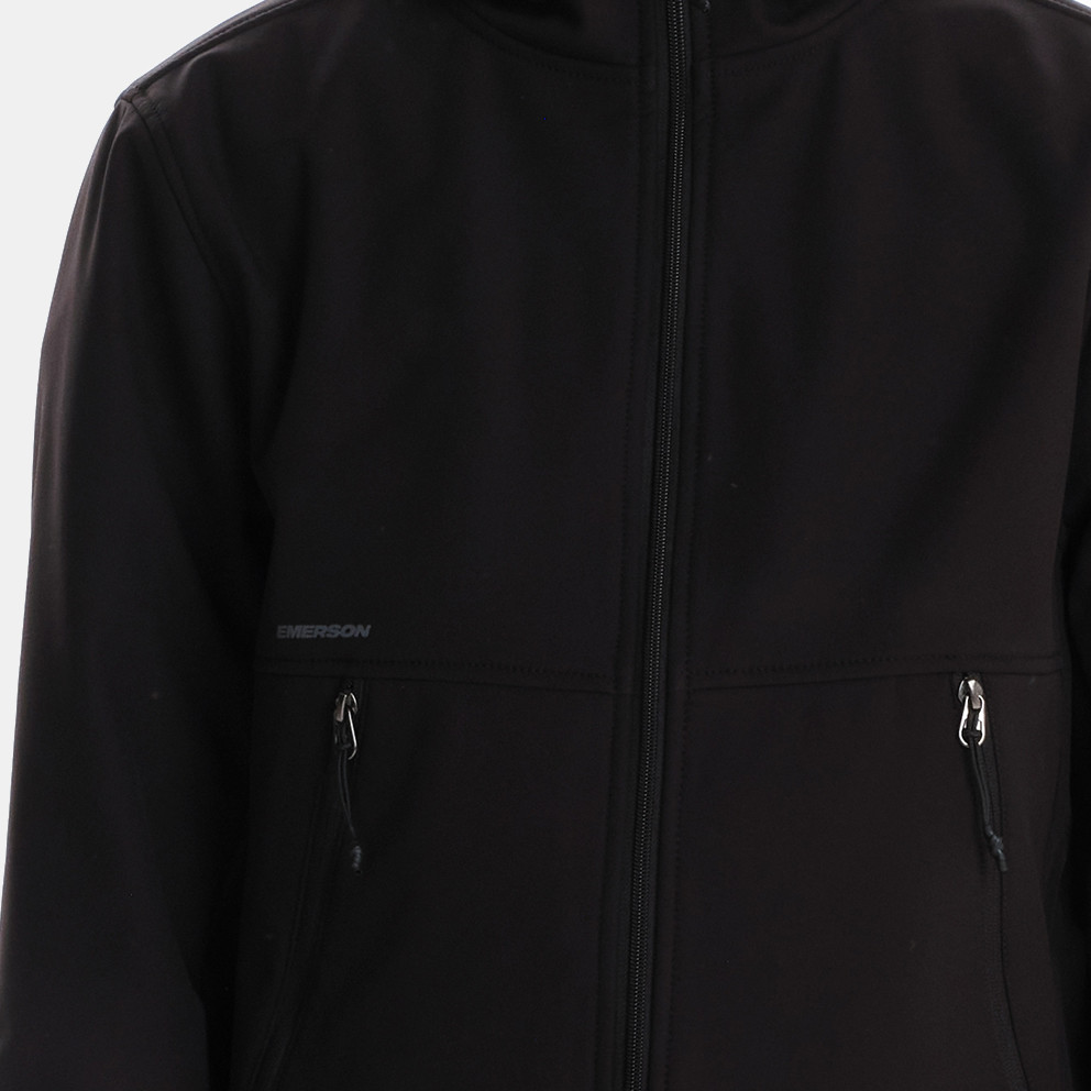 Emerson Men's Hooded Bonded Bomber Jacket