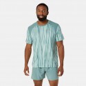 ASICS Performance Road Aop Ss Top Μπλούζα Ανδρ.Εισ
