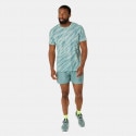 ASICS Performance Core All Over Print Ss Top Μπλού