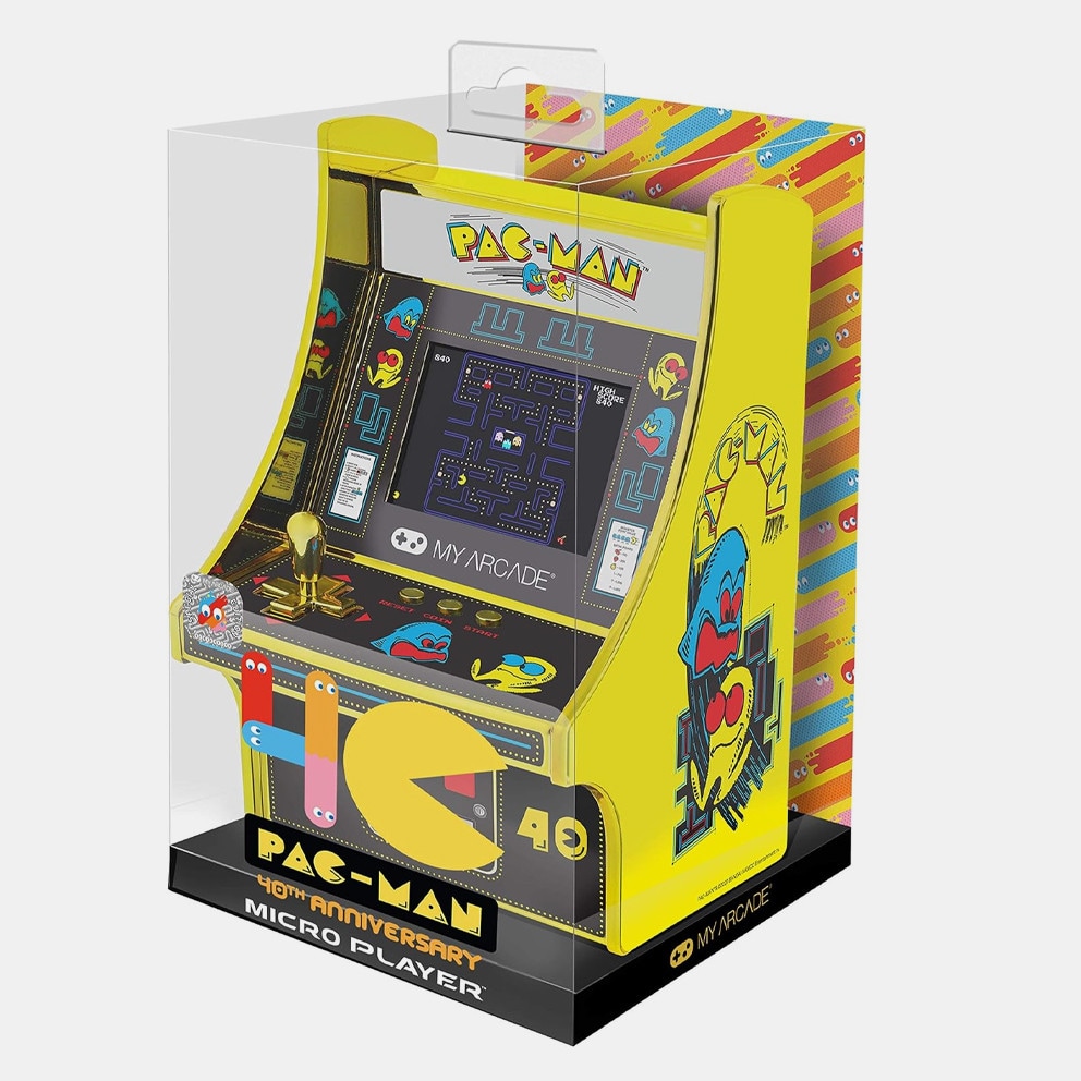 MY ARCADE Micro Player 6.75" Pac-Man 40Th Annivers