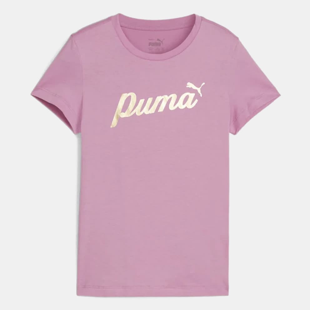 Puma Ess+ Script Metallic Tee G
