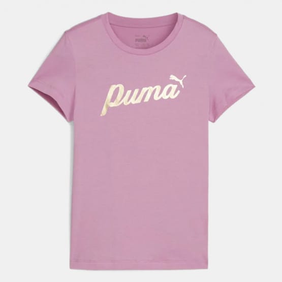 Puma Ess+ Script Metallic Tee G