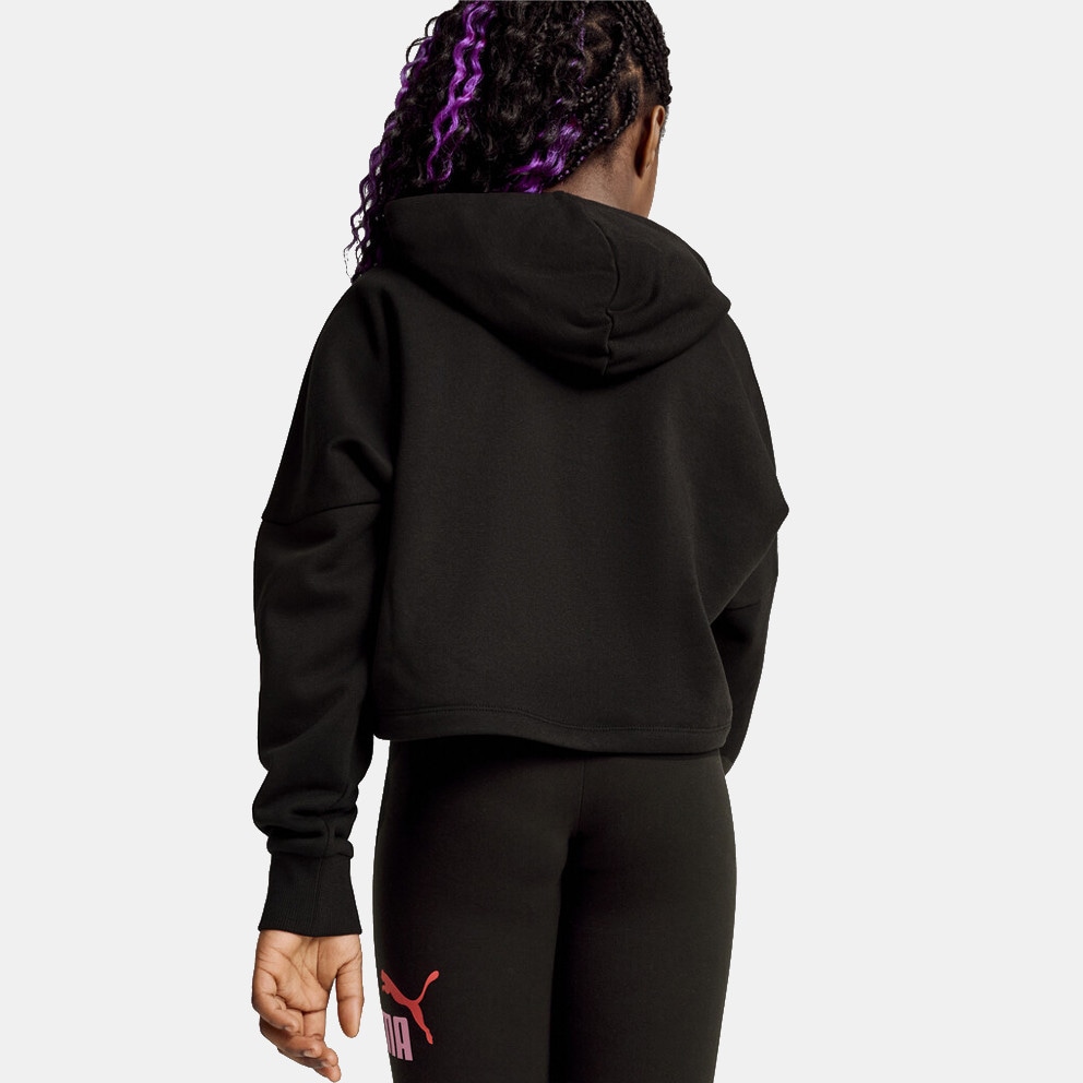Puma Ess Logo Cropped Hoodie G