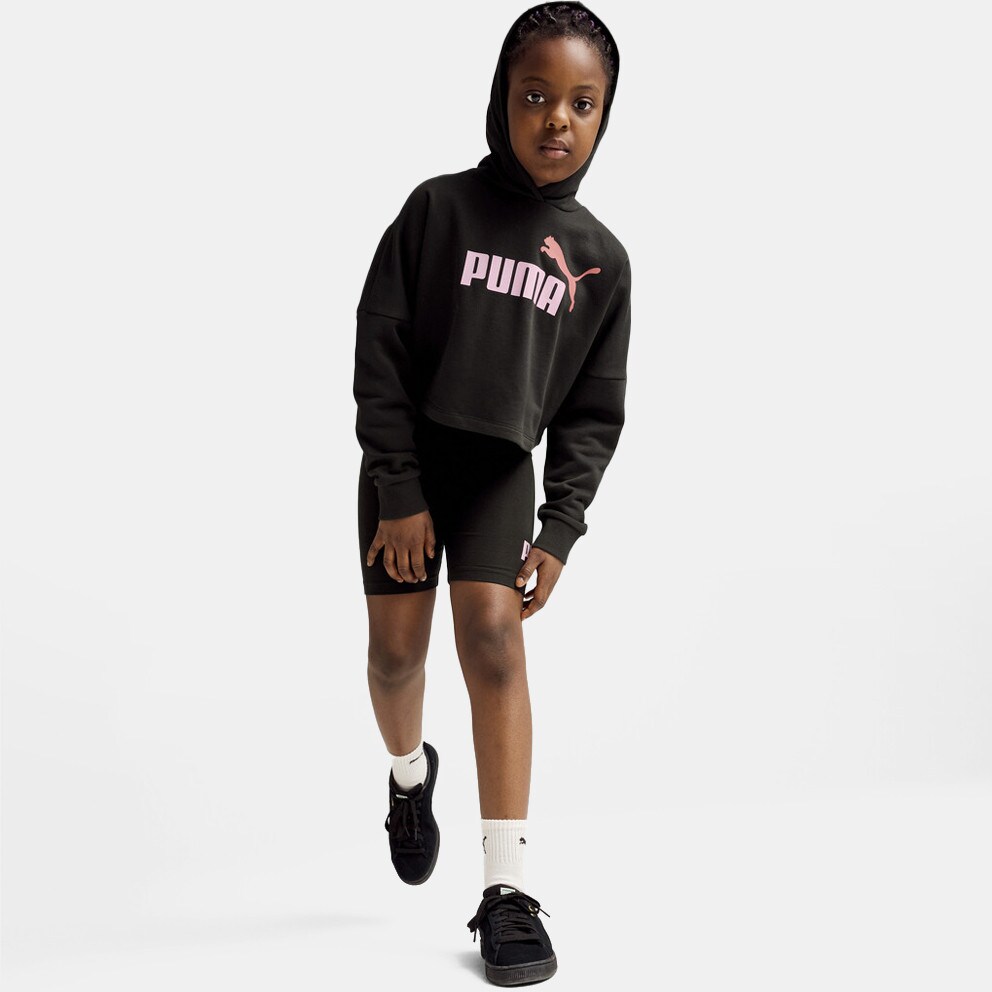 Puma Ess Logo Cropped Hoodie G