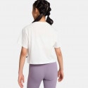 Puma Girls Logo Cropped Tee