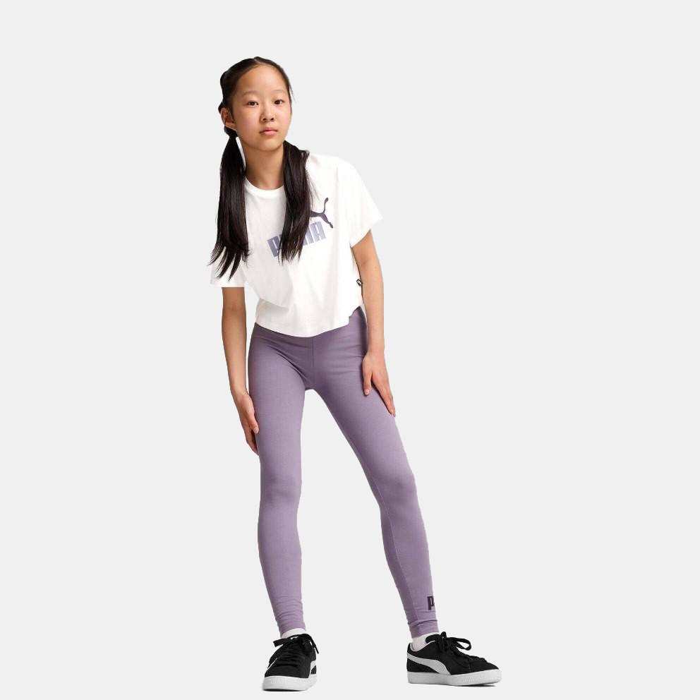 Puma Girls Logo Cropped Tee