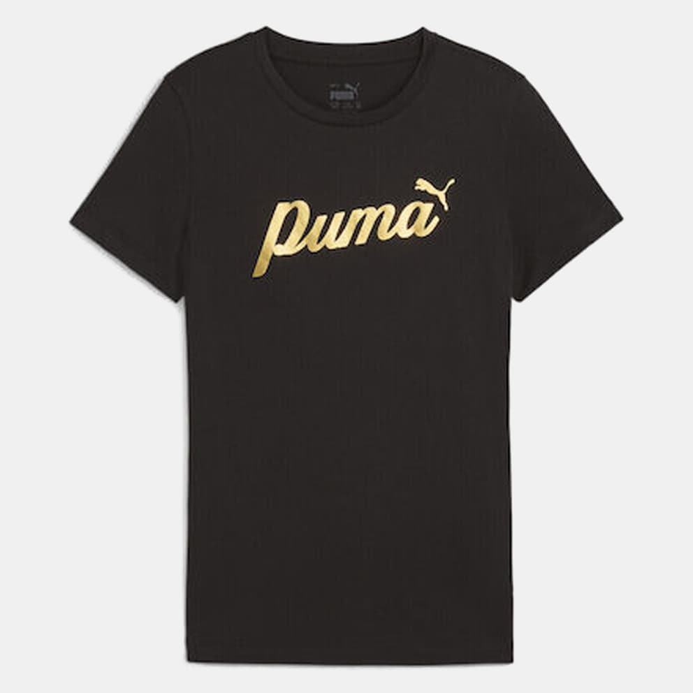 Puma Ess+ Script Metallic Tee G