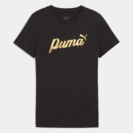 Puma Ess+ Script Metallic Tee G