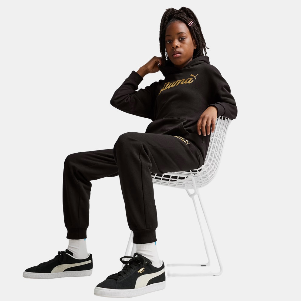 Puma Ess+ Script Metallic Hoodie Fl G
