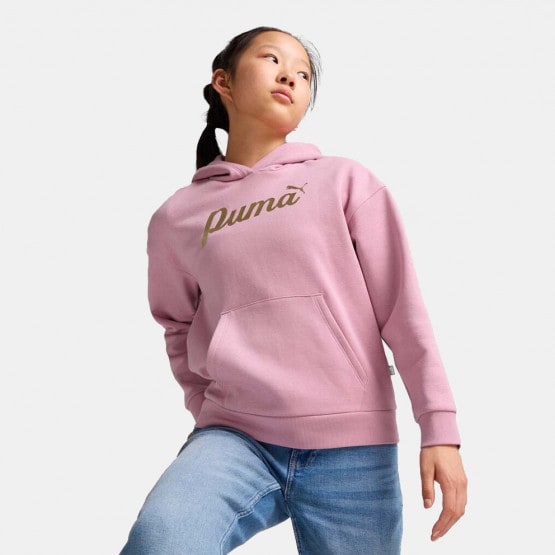 Puma Ess+ Script Metallic Hoodie Fl G