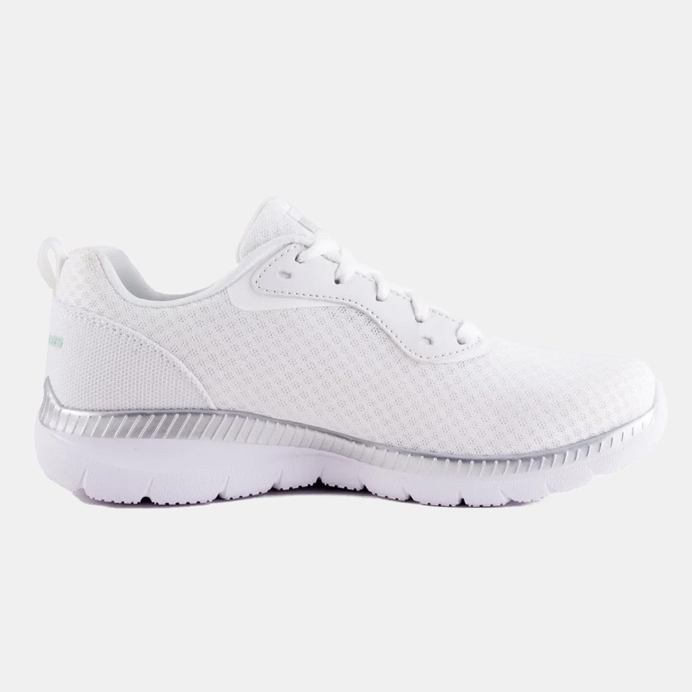 Skechers Mesh Lace Up Memory Foam Γυναικεία Παπούτσια