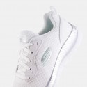Skechers Mesh Lace Up Memory Foam Γυναικεία Παπούτσια