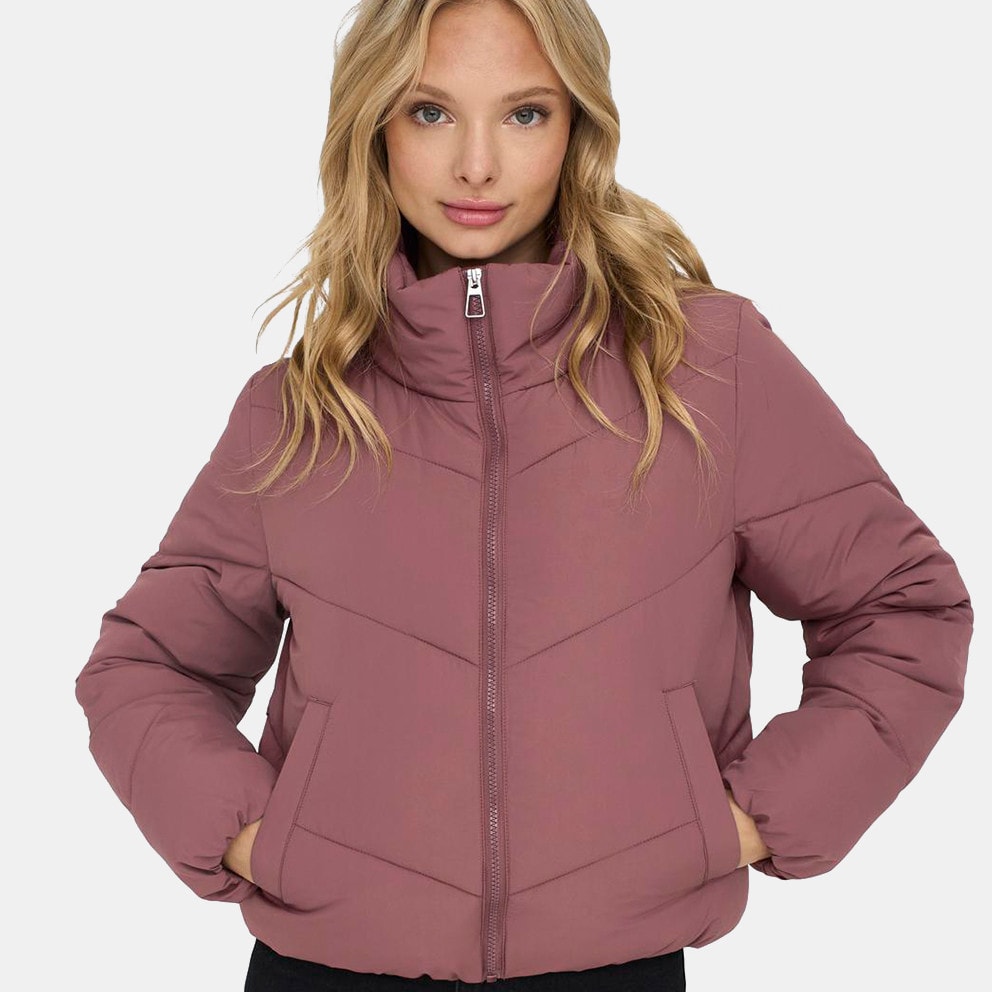 Only Onlmaggi Life Solid Puffer Γυναικείο Μπουφάν