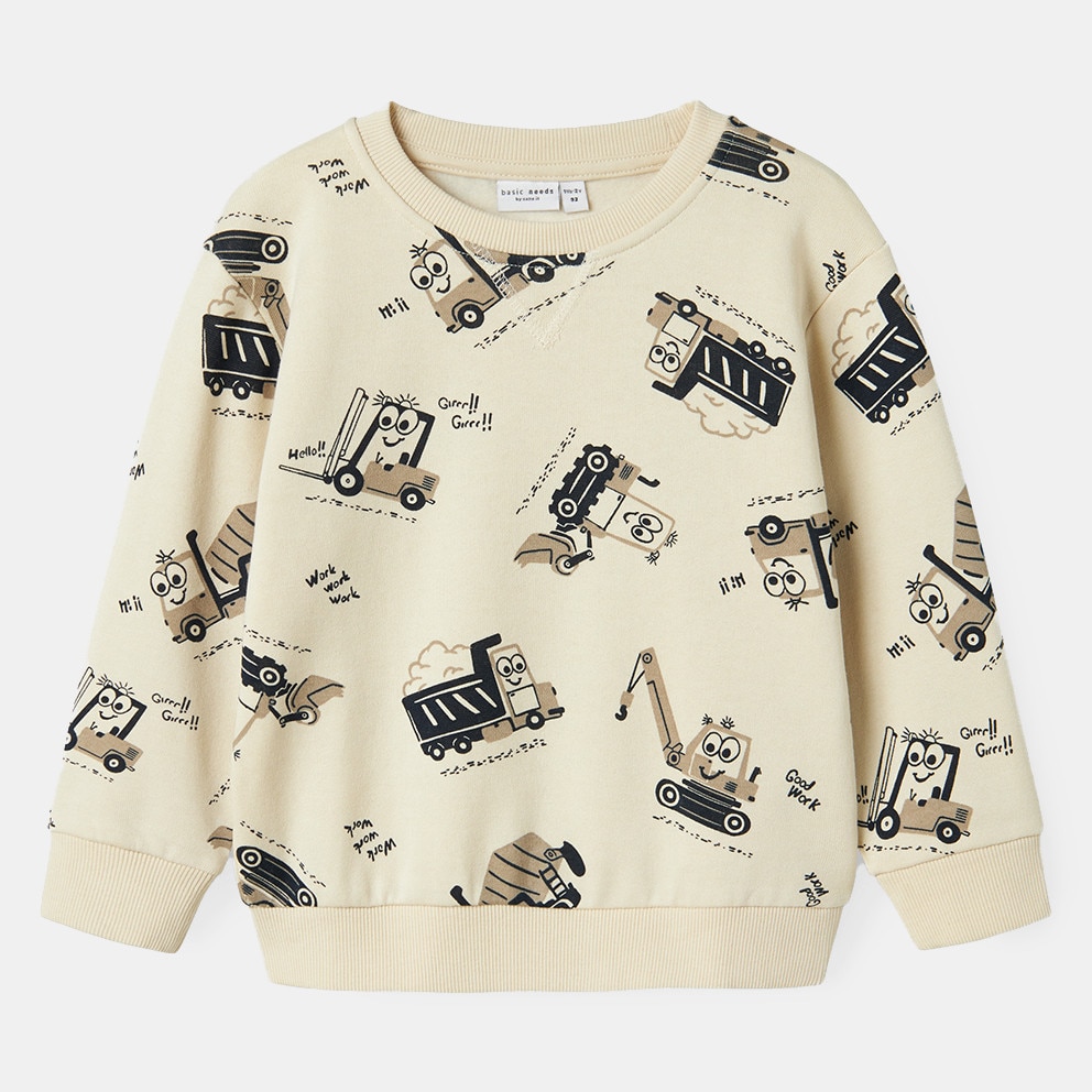Name it Nmmvimo Ls Nreg Aop Sweat Bru