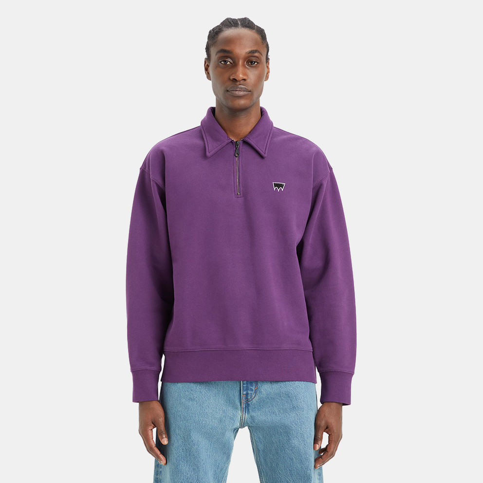 Levi's Skate New Quarter Zip Blues