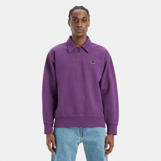 Levi's Skate New Quarter Zip Blues