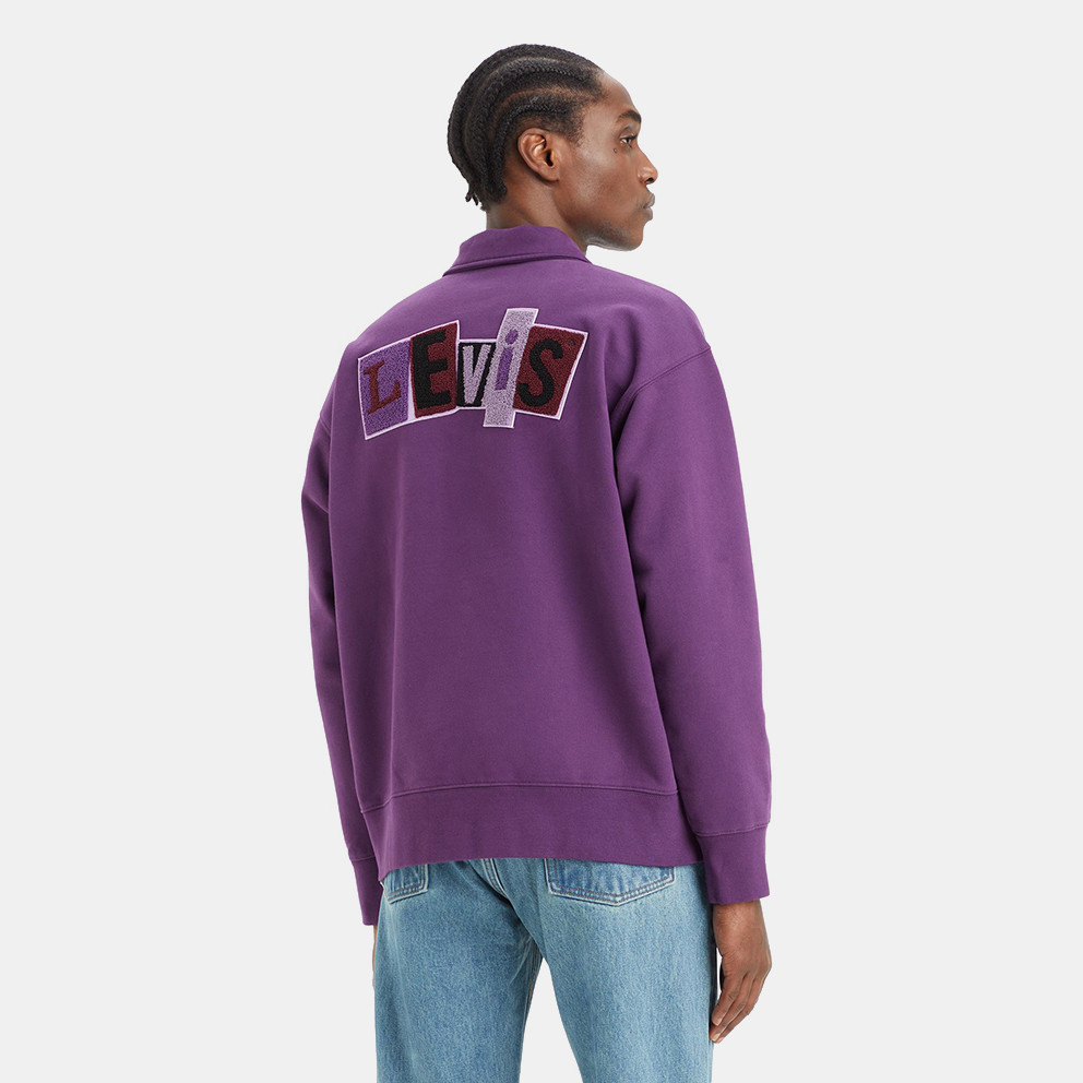 Levi's Skate New Quarter Zip Blues