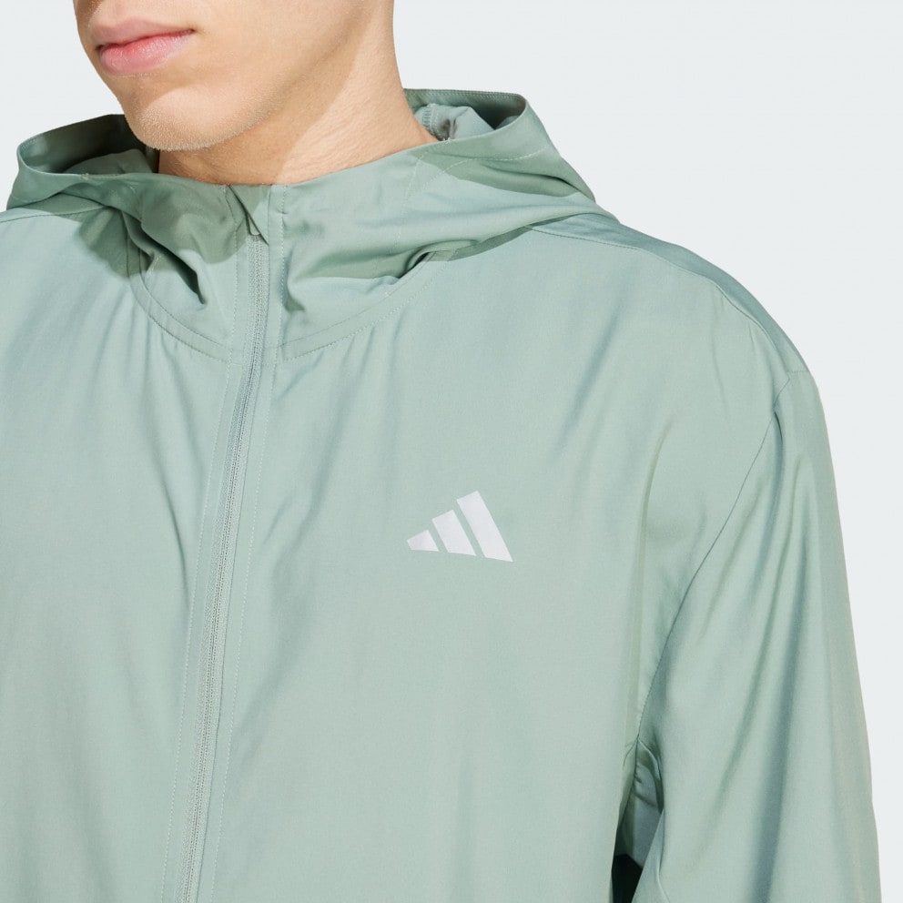 adidas Run It Jacket Silver Green JD2331