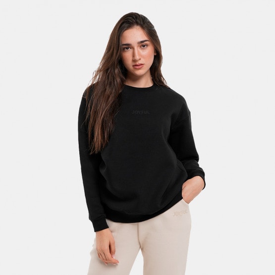 Target Loose Crewneck Fleece "Joyful"