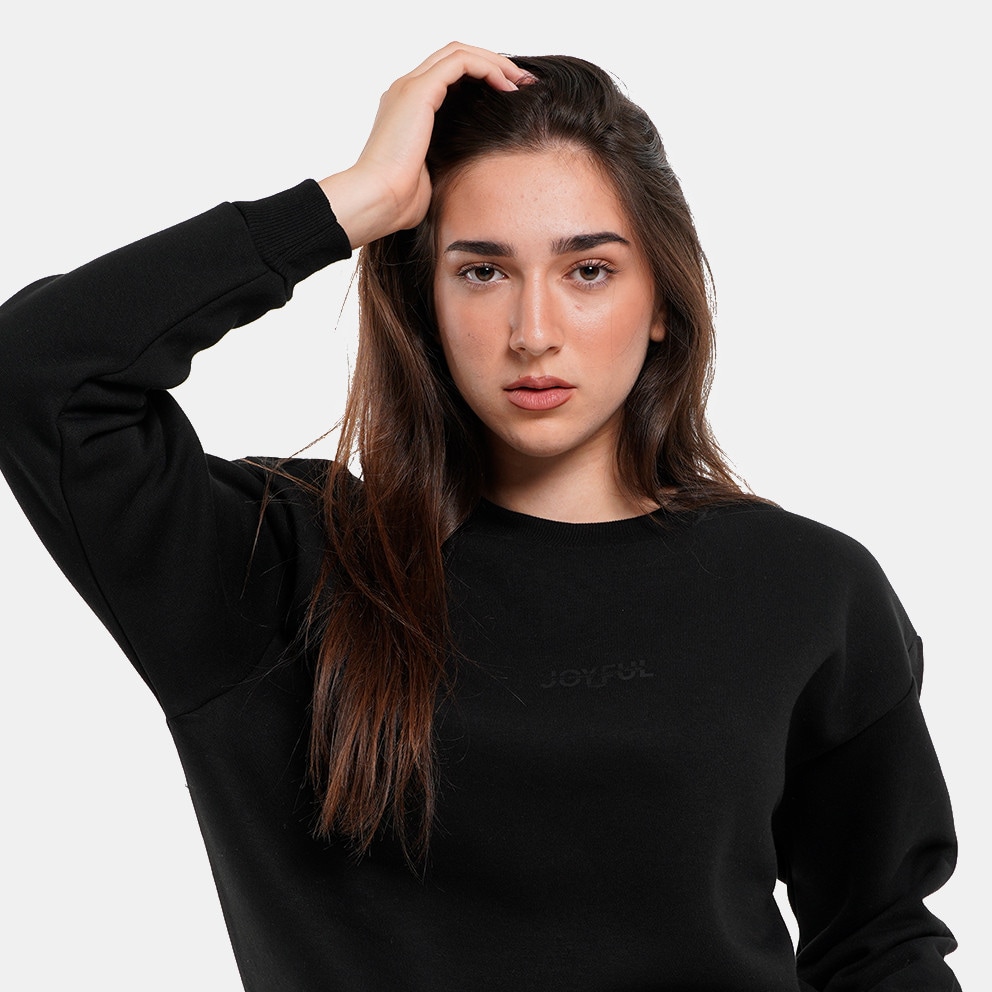 Target Loose Crewneck Fleece "Joyful"