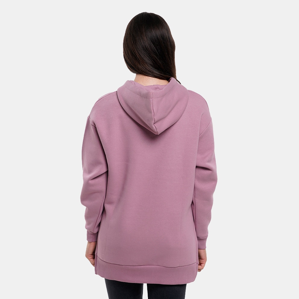 Target Loose Hoodie Side Slits Fleece "Joyful"