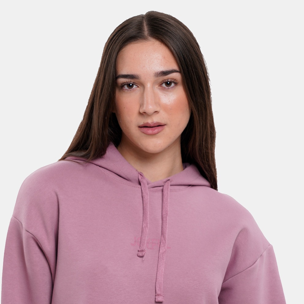 Target Loose Hoodie Side Slits Fleece "Joyful"
