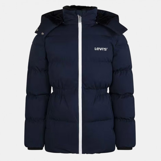 Levi's Mix Media Thigh Length Puffer Παιδικό Μπουφάν