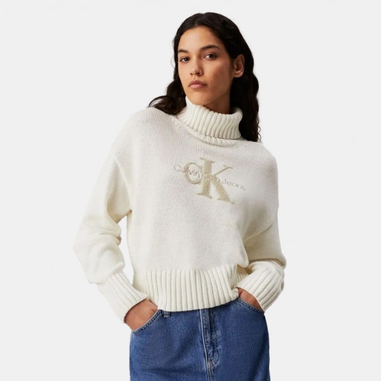 Calvin Klein Chenille Monologo Women's Knitted Sweater