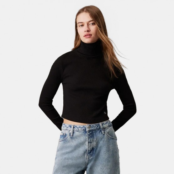 Calvin Klein Γυναικεία Μπλούζα με Μακρύ Μανίκι 