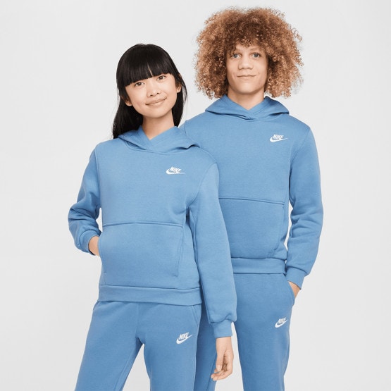 Nike Sportswear Club Fleece Παιδική Μπλούζα με Κουκούλα