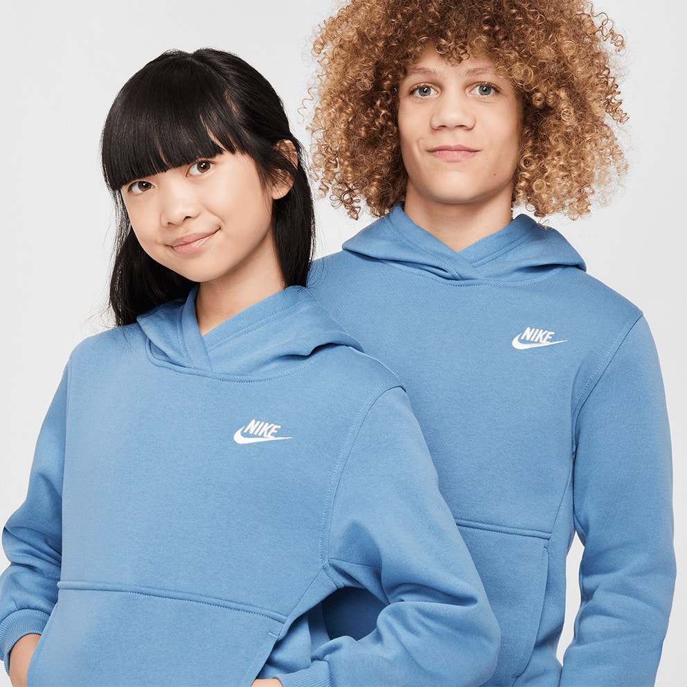 Nike Sportswear Club Fleece Παιδική Μπλούζα με Κουκούλα
