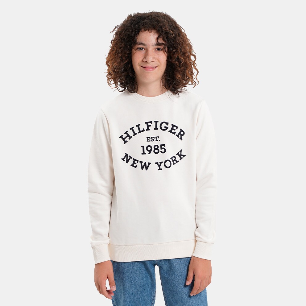 Tommy Jeans Monotype Flock Reg Sweatshirt