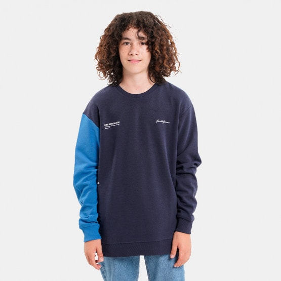 Jack & Jones Jjgreat B2S Sweat Crew Loose Ln Jnr