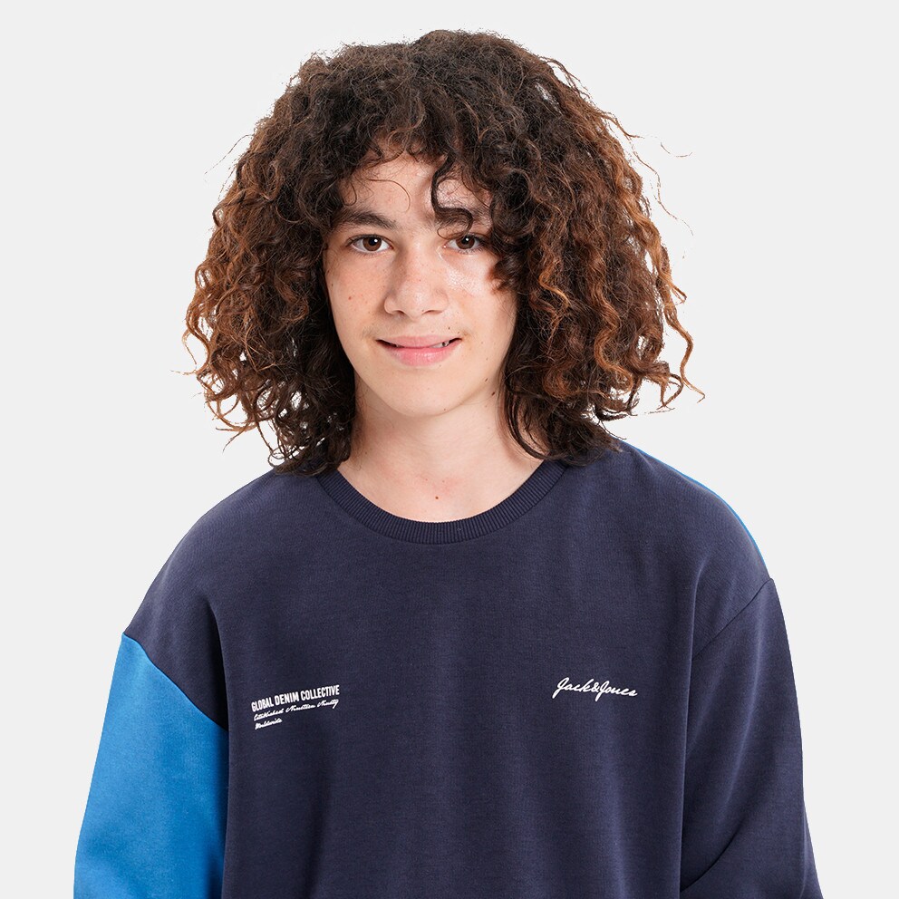 Jack & Jones Jjgreat B2S Sweat Crew Loose Ln Jnr