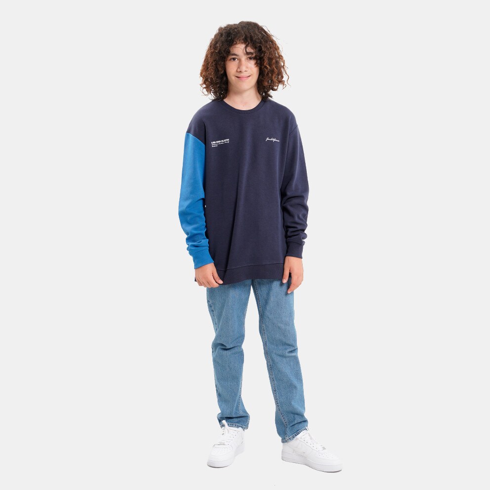 Jack & Jones Jjgreat B2S Sweat Crew Loose Ln Jnr