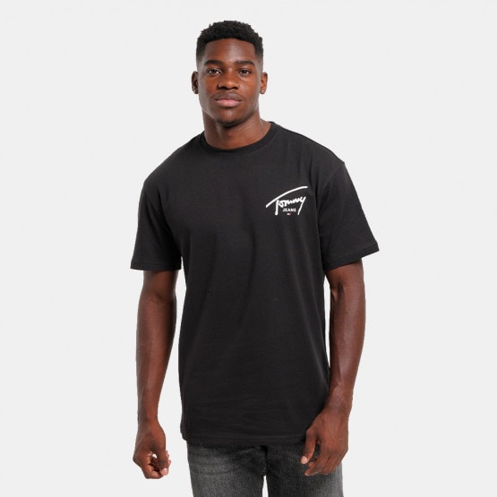 Tommy Jeans Tjm Reg Signature Print Ανδρικό T-Shirt