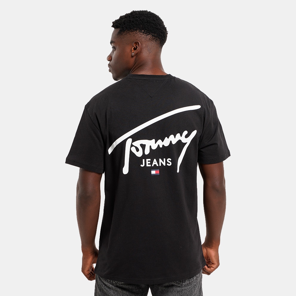 Tommy Jeans Tjm Reg Signature Print Ανδρικό T-Shirt