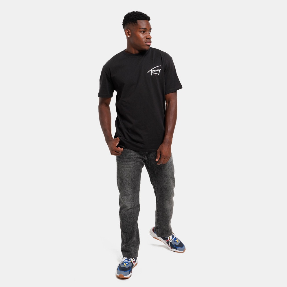 Tommy Jeans Tjm Reg Signature Print Ανδρικό T-Shirt